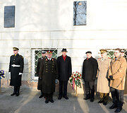 Memorialinės lentos atidengimo ceremonija