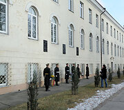 Memorialinės lentos atidengimo ceremonija