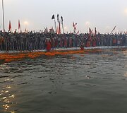 Religinio festivalio akimirka