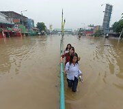 Potvynis Džakartoje