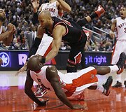 Quincy Acy ir Taj Gibsonas