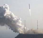 Pietų Korėjos raketos startas