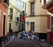 &Scaron;iuk&scaron;lių krūvos Sevilijos mieste