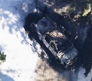 Policija rado sudegusį Christopherio Jordano Dornerio automobilį.