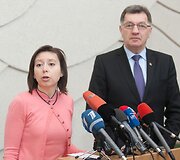 Julie Kozack ir Algirdas Butkevičius
