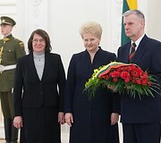 Susitikimo su Vasario 16-osios Akto signatarų artimaisiais akimirka