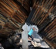 Gaisro Filipinuose padariniai 