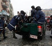 Afganistano policininkai