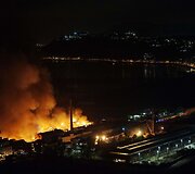 Gaisras Mokslo muziejuje