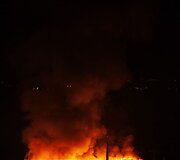 Gaisras Mokslo muziejuje