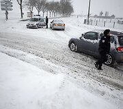 Apsnigtas kelias Prancūzijoje