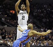 Kawhi Leonardas ir Derekas Fisheris