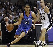 Kevinas Martinas ir Manu Ginobili