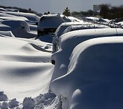Prancūzijoje užpustyti automobiliai