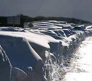 Prancūzijoje užpustyti automobiliai