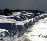 Prancūzijoje užpustyti automobiliai
