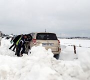 Prancūzijoje užpustyti automobiliai