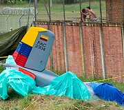 Kolumbijos aviacijos mokykloje nukritęs T-34 lėktuvas