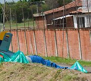 Kolumbijos aviacijos mokykloje nukritęs T-34 lėktuvas