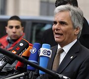 Austrijos federalinis kancleris Werneris Faymannas