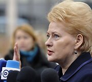 Lietuvos prezidentė Dalia Grybauskaitė