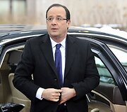 Prancūzijos prezidentas Francois Hollandeas