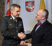 Peteris Bartramas ir Juozas Olekas