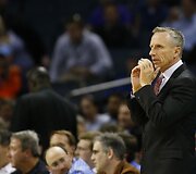 &Scaron;arlotės &bdquo;Bobcats&ldquo; treneris Mike'as Dunlapas