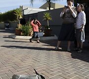 Izraelyje nukritusios raketos liekanos