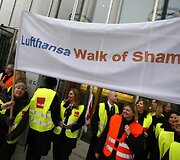 &bdquo;Lufthansa&ldquo; darbuotojų streikas