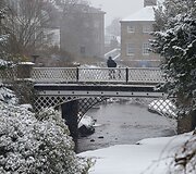 Apsnigtas parkas Anglijos &scaron;iaurės vakaruose
