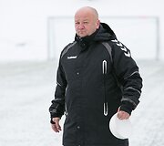 Lietuvos moterų futbolo rinktinės treneris Algirdas Paulauskas