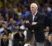 &bdquo;Spurs&ldquo; treneris Greggas Popovichius