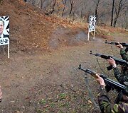 &Scaron;iaurės Korėjos karių taikinys &ndash; Pietų Korėjos gynybos ministras Kim Kwan Jinas