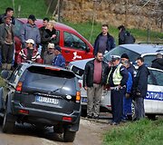 Policija žudynių vietoje