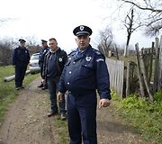 Policija žudynių vietoje