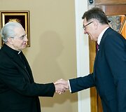 Audrys Juozas Bačkis ir Algirdas Butkevičius