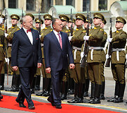 Juozas Olekas ir Armėnijos gynybos ministras Seyranas Ohanyanas