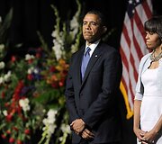 JAV prezidentas Barackas Obama ir Michelle Obama