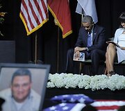 JAV prezidentas Barackas Obama ir Michelle Obama