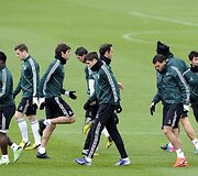 Madrido &bdquo;Real&ldquo; treniruotė