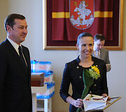 Vilniuje pagerbtos LMKL čempionės