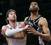 Pau Gasolis ir Timas Duncanas