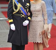 Nyderlandų princas Willemas Alexanderis su žmona Maxima