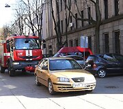 Ugniagesiai demonstravo naujai įsigytą įrangą.