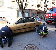 Ugniagesiai demonstravo naujai įsigytą įrangą.