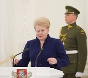 Dalia Grybauskaitė pasveikino daugiavaikes motinas