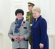 Dalia Grybauskaitė pasveikino daugiavaikes motinas