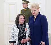 Dalia Grybauskaitė pasveikino daugiavaikes motinas
