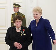 Dalia Grybauskaitė pasveikino daugiavaikes motinas